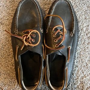 Mens Frye boat shoes